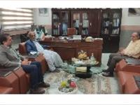 دیدارهای استانی  رئیس مرکز تحقیقات شیلاتی آبهای دور  به همراه مدیرکل شیلات سیستان و بلوچستان