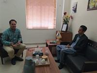 دیدار صمیمی معاون صید اداره کل شیلات استان سیستان و بلوچستان با رئیس و معاون پژوهشی مرکز